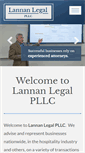 Mobile Screenshot of lannanlegal.com